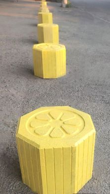 Болард Цитрус сірий