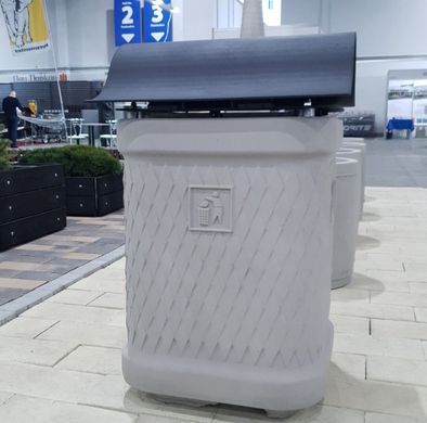 Урна Барселона сіра